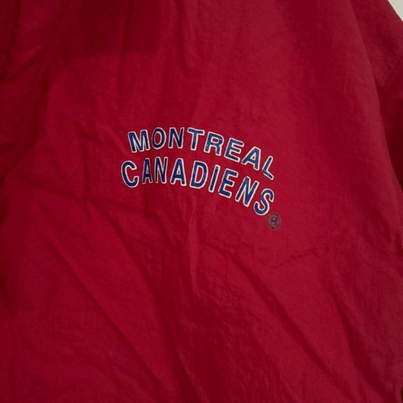 Montreal Canadiens NHL Vintage Winter Jacket Newface Size  XL - 90s Retro - Picture 5 of 7